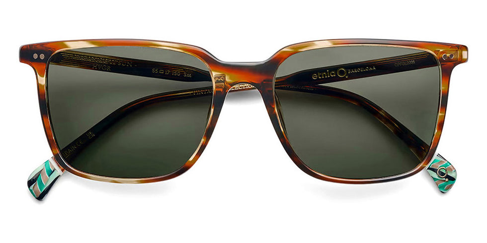 Etnia Barcelona® CALONGE II SUN 5 CALON2 55S HVGR - HVGR Havana/Green Sunglasses