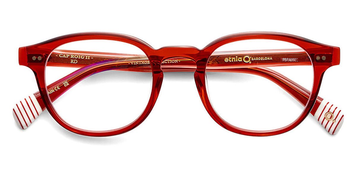 Etnia Barcelona® CAP ROIG II 5 CAPRO2 50O RD 50 - RD Red Eyeglasses