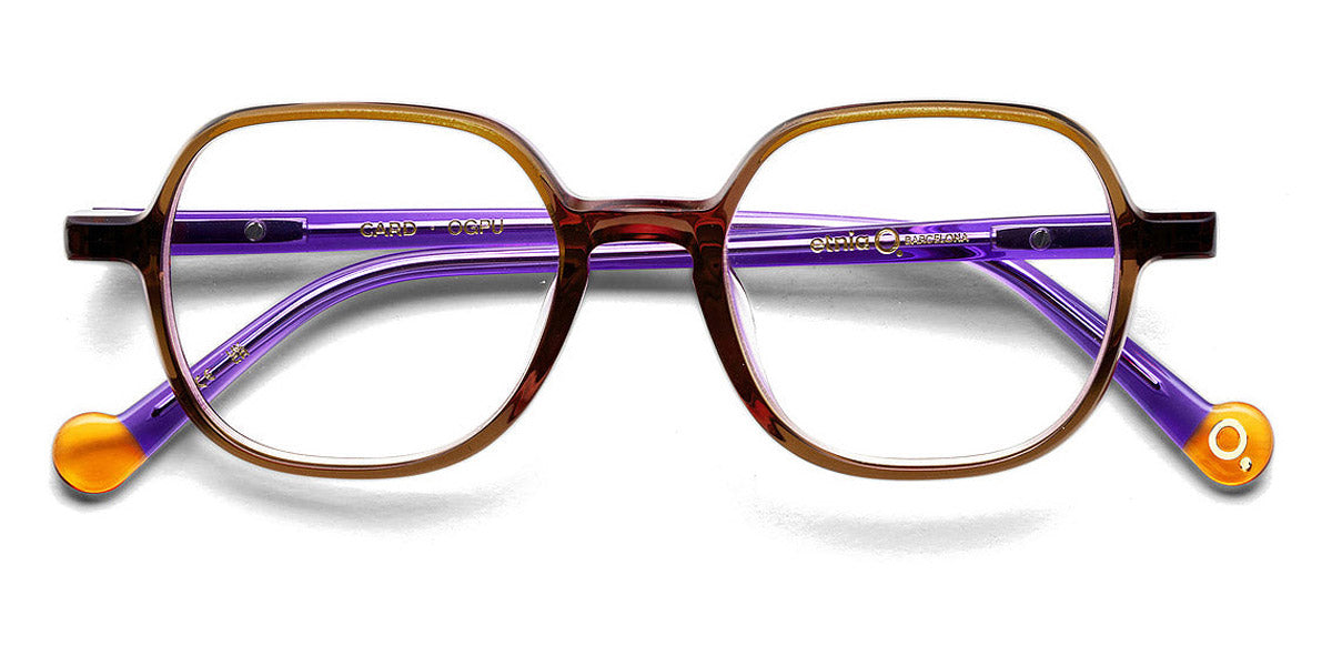 Etnia Barcelona® CARD 5 CARD 43O OGPU - OGPU Orange/Purple Eyeglasses