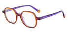 Etnia Barcelona® CARD 5 CARD 43O OGPU - OGPU Orange/Purple Eyeglasses