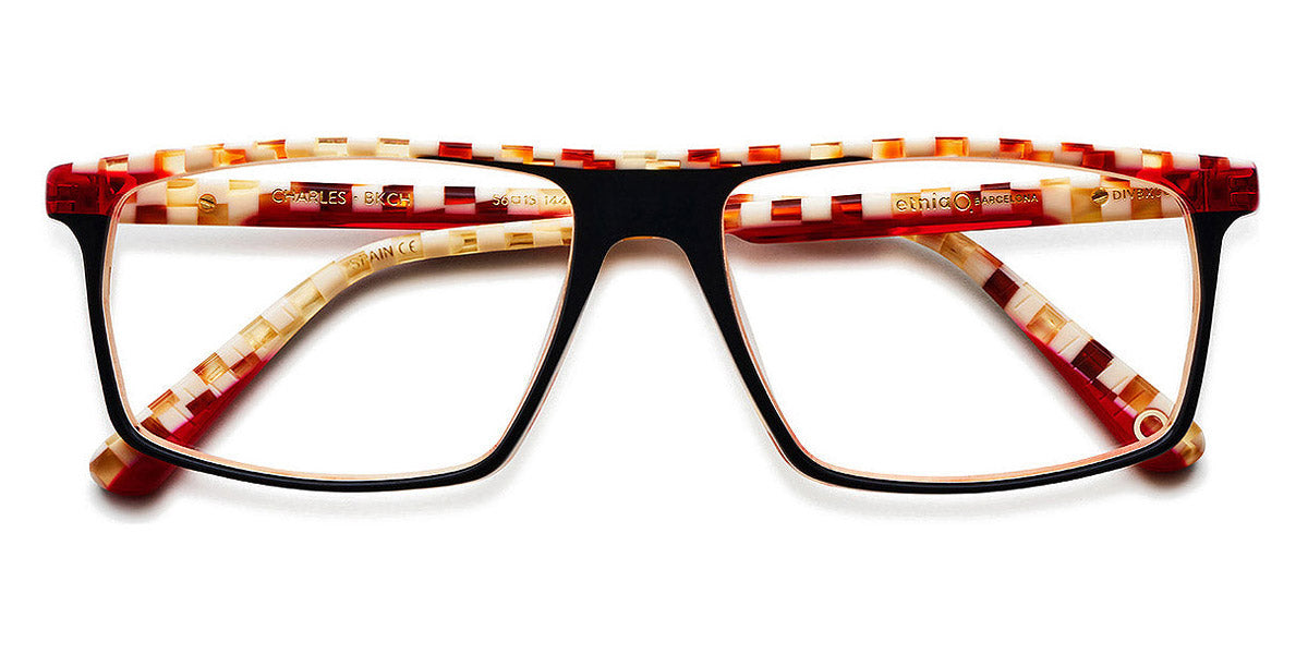 Etnia Barcelona® CHARLES 5 CHARLE 56O BKCH - BKCH Black/Chess Eyeglasses