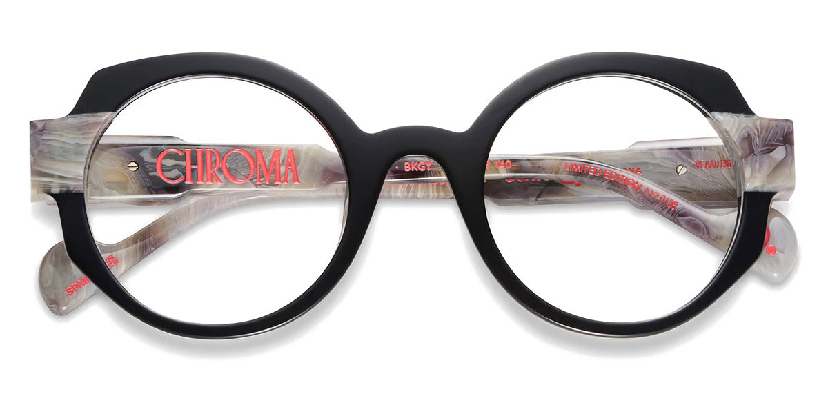 Etnia Barcelona® CHROMA N01 Round Eyeglasses - EuroOptica