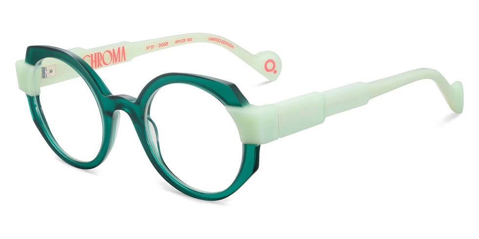 Etnia Barcelona® CHROMA N01 5 CHR001 49O DGGR - DGGR Green/Green Eyeglasses