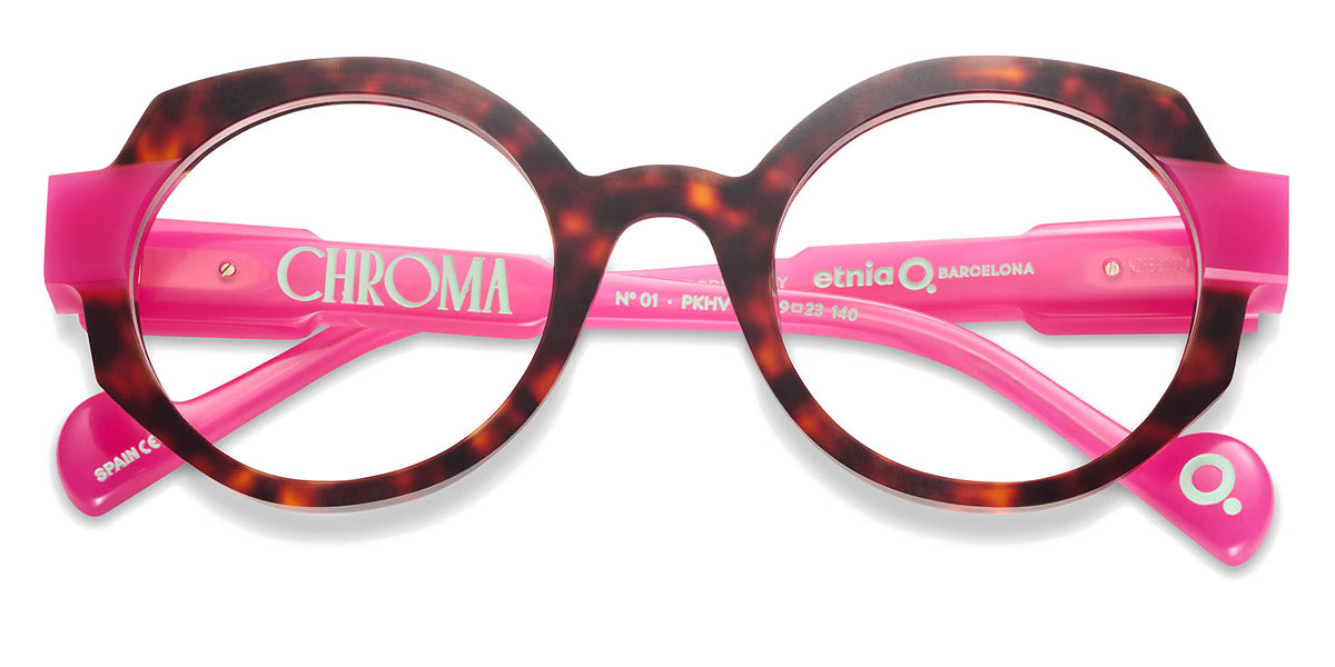 Etnia Barcelona® CHROMA N01 5 CHR001 49O PKHV - PKHV Pink/Havana Eyeglasses