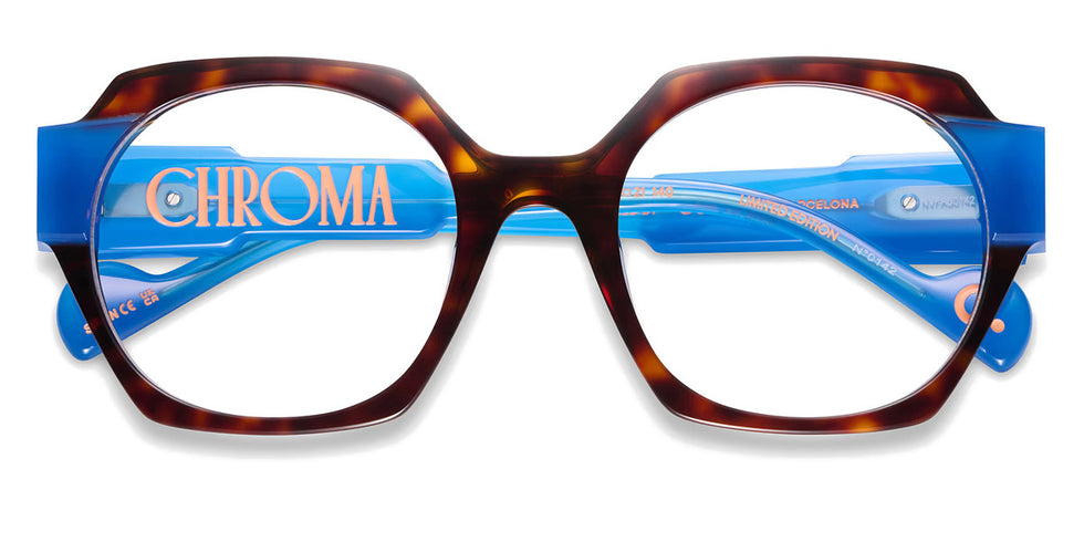 Etnia Barcelona® CHROMA N04 5 CHR004 53O HVBL - HVBL Havana/Blue Eyeglasses