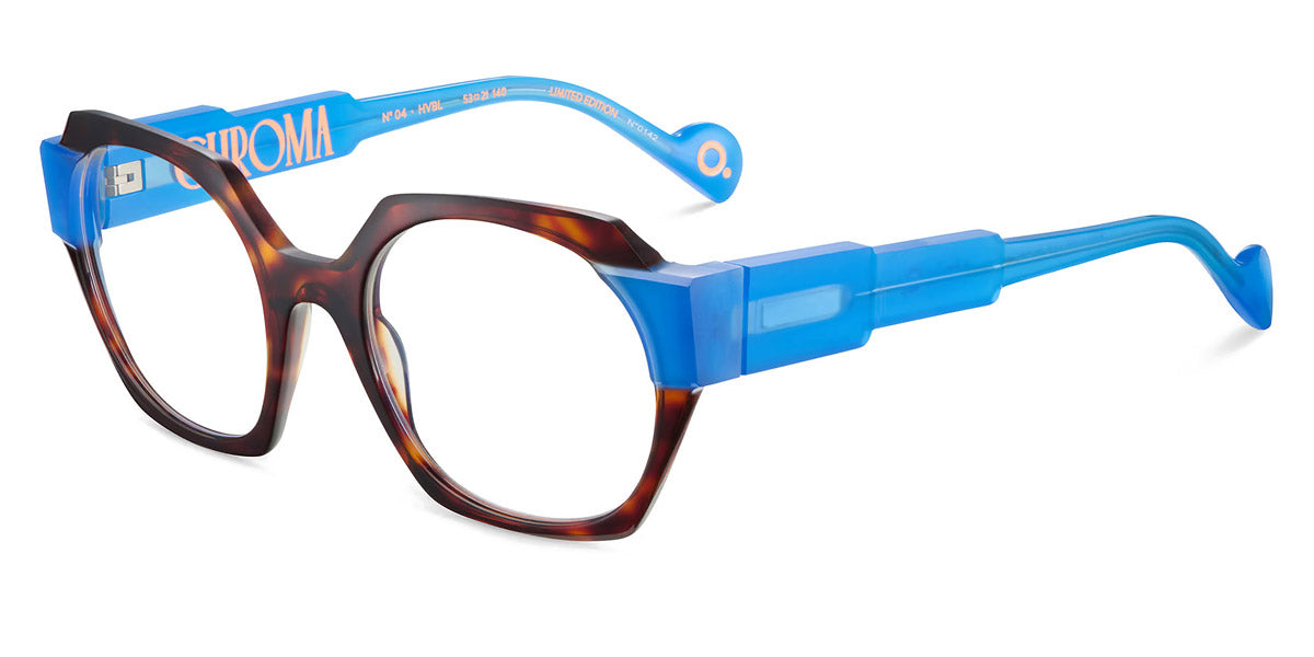 Etnia Barcelona® CHROMA N04 5 CHR004 53O HVBL - HVBL Havana/Blue Eyeglasses