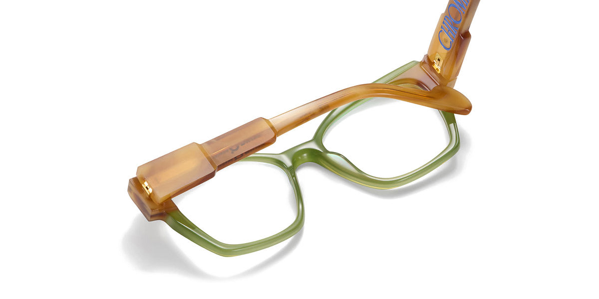 Etnia Barcelona® CHROMA N06 5 CHR006 52O GRHV - GRHV Green/Havana Eyeglasses