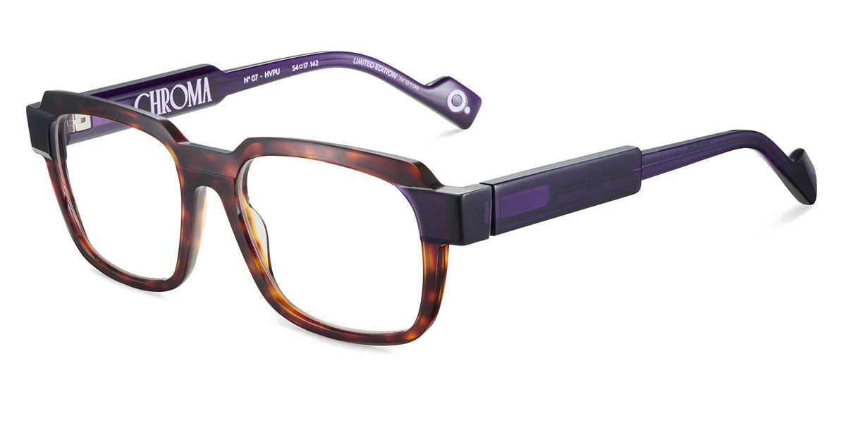 Etnia Barcelona® CHROMA N07 5 CHR007 54O HVPU - HVPU Havana/Purple Eyeglasses