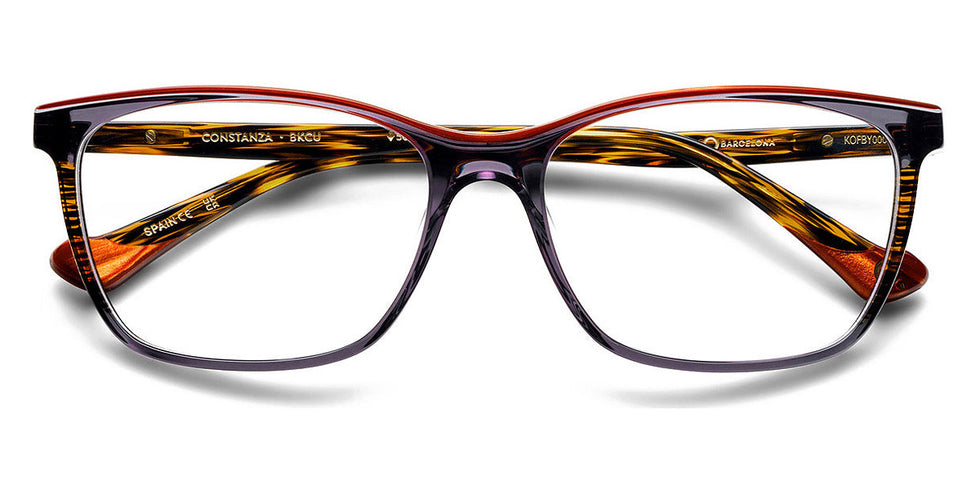 Etnia Barcelona® CONSTANZA 5 CONSTA 54O BKCU 54 - BKCU Black/Brown Eyeglasses