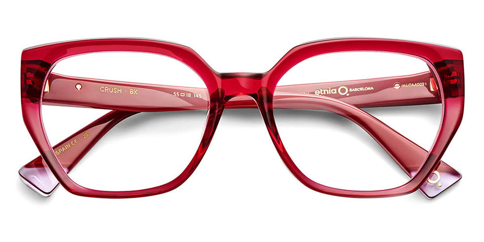 Etnia Barcelona® CRUSH 5 CRUSH 55O BX - BX Maroon Eyeglasses
