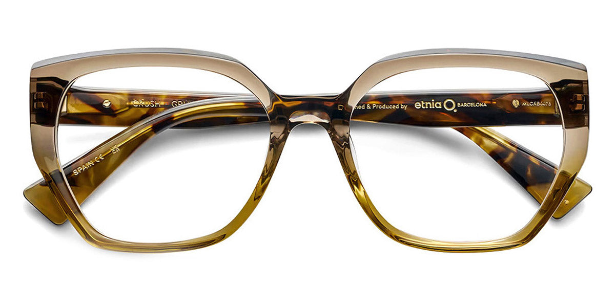 Etnia Barcelona® CRUSH 5 CRUSH 55O GRHV - GRHV Green/Havana Eyeglasses