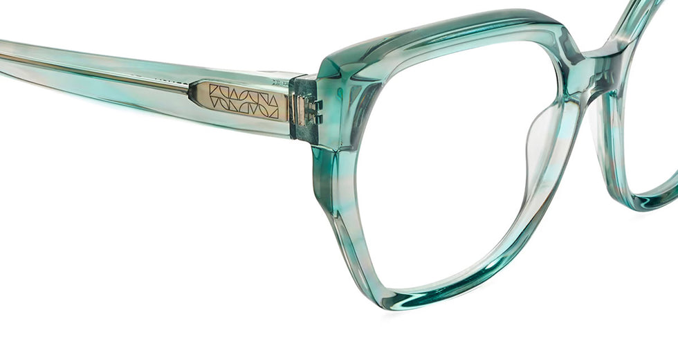 Etnia Barcelona® CRUSH 5 CRUSH 55O TQ - TQ Turquoise Eyeglasses