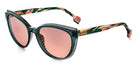 Etnia Barcelona® ESSE 5 ESSE 55S GRPK - GRPK Green/Pink Sunglasses