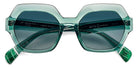 Etnia Barcelona® ES VEDRA SUN 5 ESVEDR 53S GRBL - GRBL Green/Blue Sunglasses