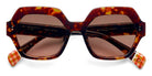 Etnia Barcelona® ES VEDRA SUN 5 ESVEDR 53S HVPK - HVPK Havana/Pink Sunglasses