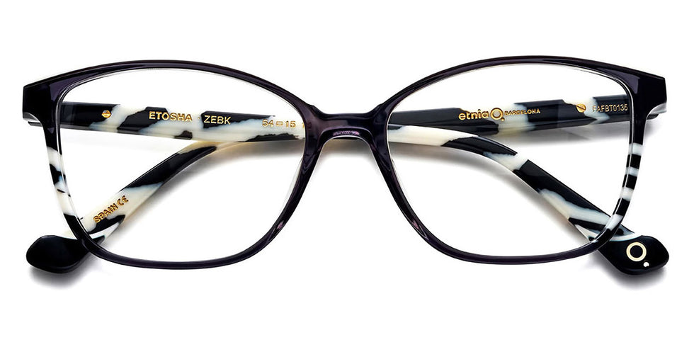 Etnia Barcelona® ETOSHA 5 ETOSHA 54O ZEBK - ZEBK Zebra/Black Eyeglasses