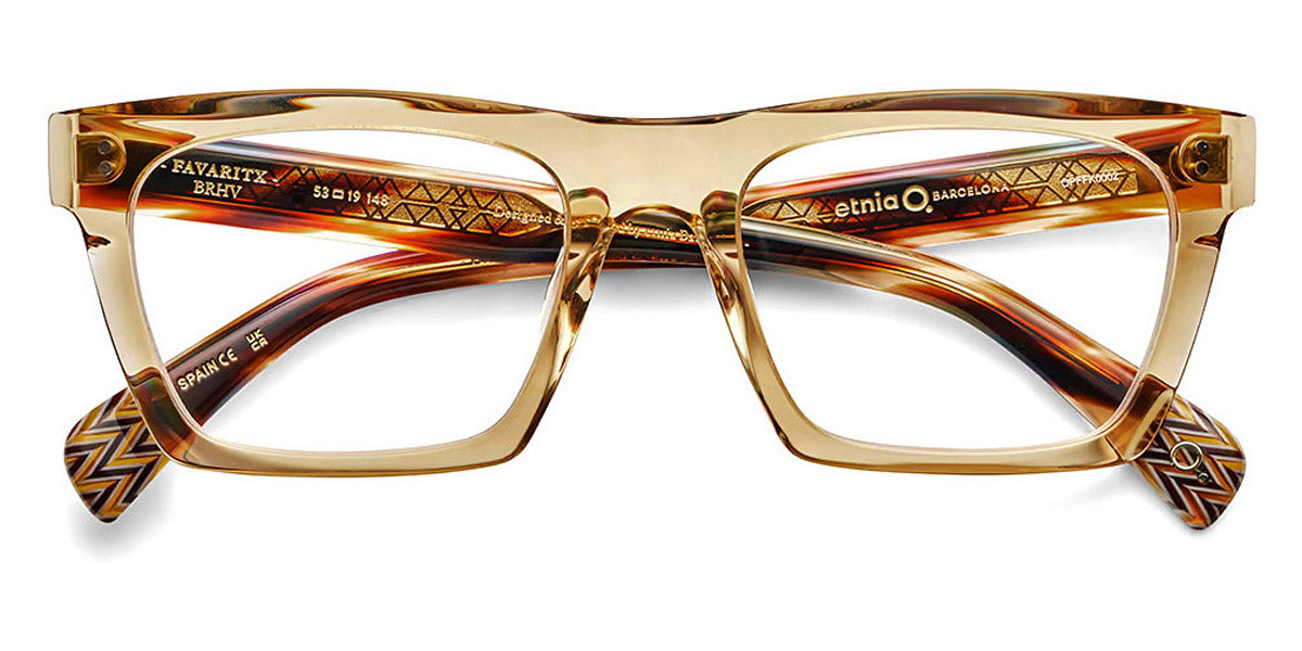 Etnia Barcelona® FAVARITX 5 FAVARI 53O BRHV - BRHV Brown/Havana Eyeglasses