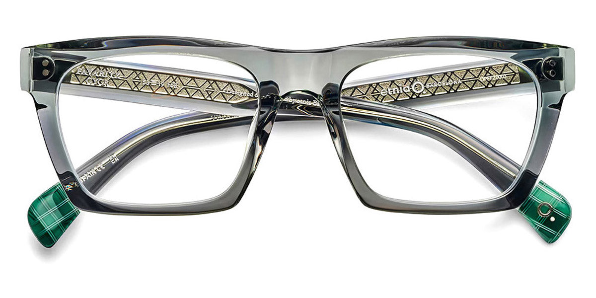 Etnia Barcelona® FAVARITX 5 FAVARI 53O GYGR - GYGR Gray/Green Eyeglasses