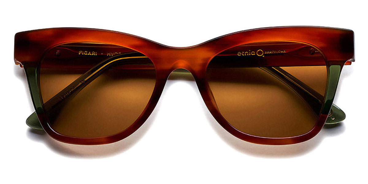 Etnia Barcelona® FIGARI 5 FIGARI 52S HVGR - HVGR Havana/Green Sunglasses