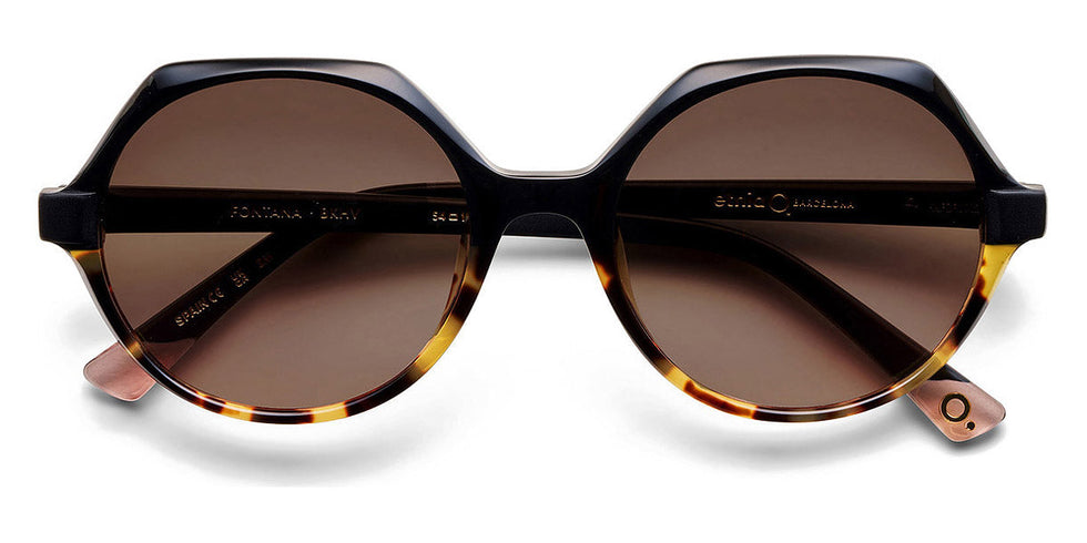 Etnia Barcelona® FONTANA 5 FONTAN 54S BKHV - BKHV Black/Havana Sunglasses