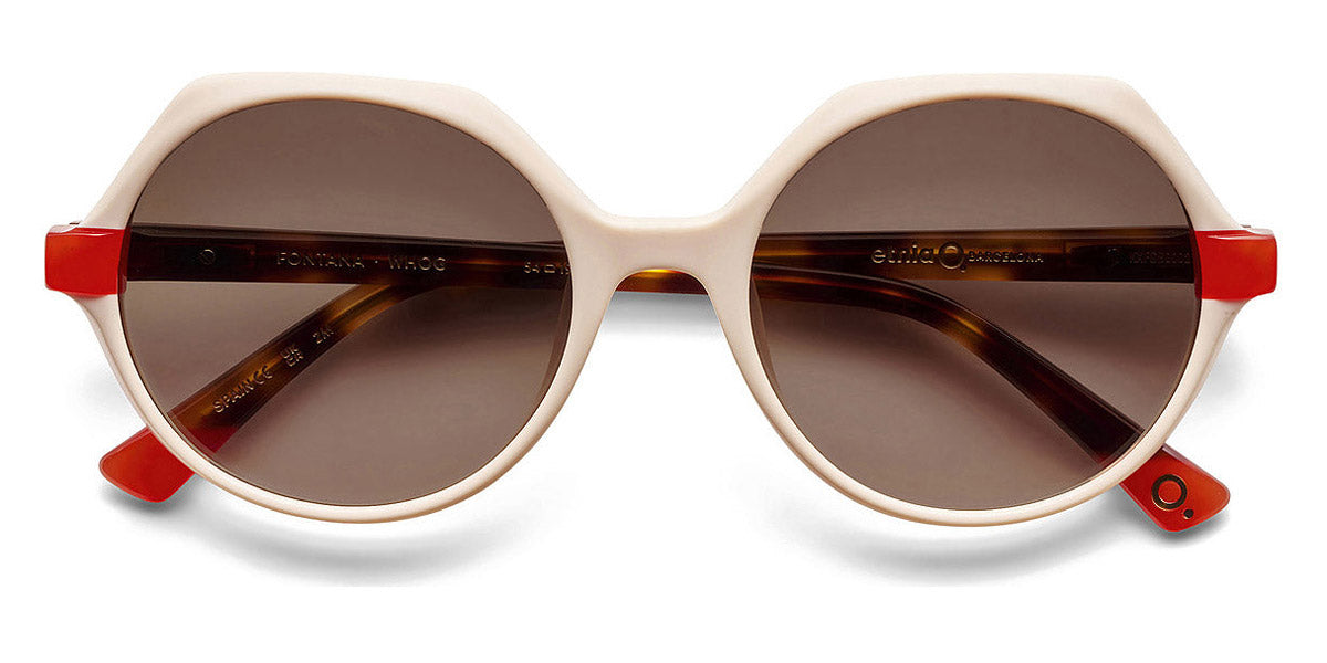 Etnia Barcelona® FONTANA 5 FONTAN 54S WHOG - WHOG White/Orange Sunglasses