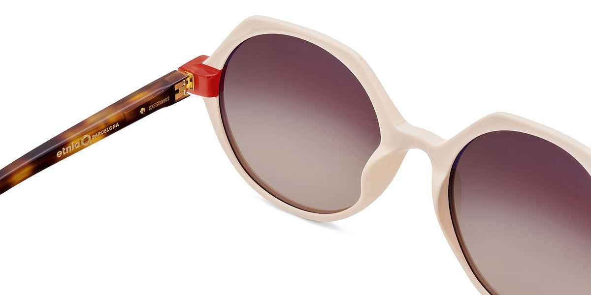 Etnia Barcelona® FONTANA 5 FONTAN 54S WHOG - WHOG White/Orange Sunglasses