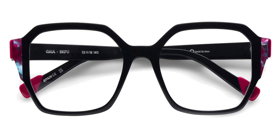 Etnia Barcelona® GAIA 5 GAIA 52O BKFU - BKFU Black/Pink Eyeglasses