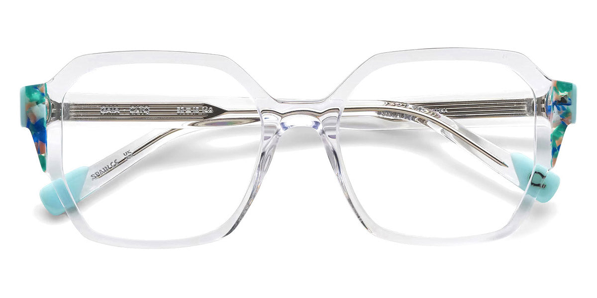 Etnia Barcelona® GAIA 5 GAIA 52O CLTQ - CLTQ Clear/Turquoise Eyeglasses