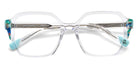 Etnia Barcelona® GAIA 5 GAIA 52O CLTQ - CLTQ Clear/Turquoise Eyeglasses