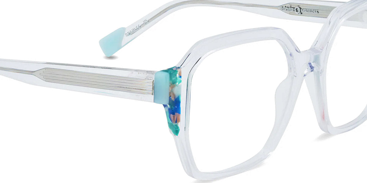 Etnia Barcelona® GAIA 5 GAIA 52O CLTQ - CLTQ Clear/Turquoise Eyeglasses