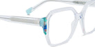 Etnia Barcelona® GAIA 5 GAIA 52O CLTQ - CLTQ Clear/Turquoise Eyeglasses