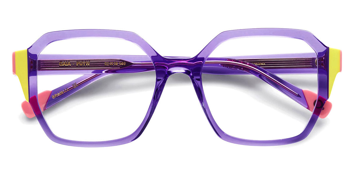 Etnia Barcelona® GAIA 5 GAIA 52O PUYW - PUYW Purple/Yellow Eyeglasses