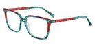 Etnia Barcelona® GERA 5 GERA 55O TQFU - TQFU Turquoise/Pink Eyeglasses
