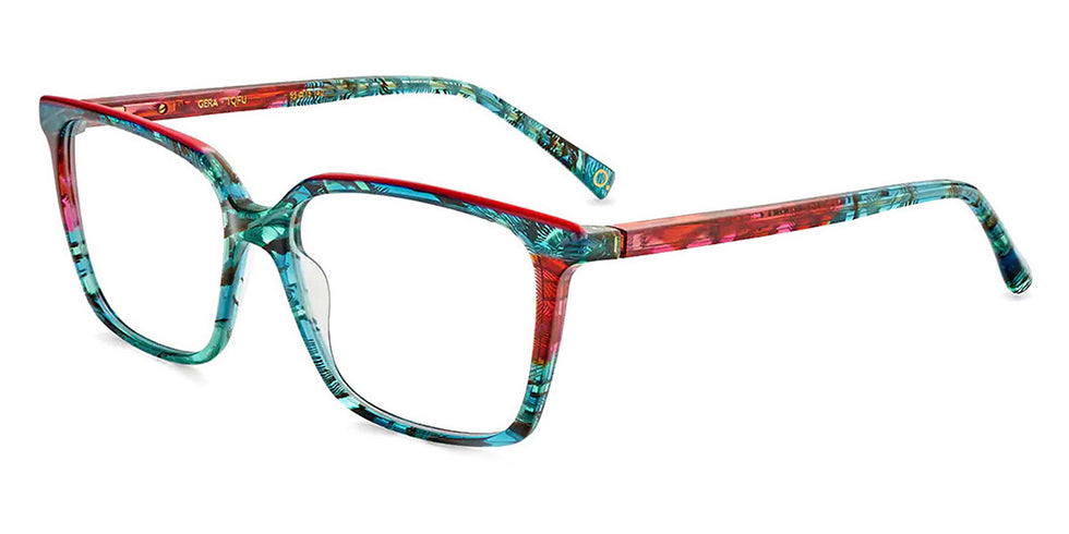 Etnia Barcelona® GERA 5 GERA 55O TQFU - TQFU Turquoise/Pink Eyeglasses