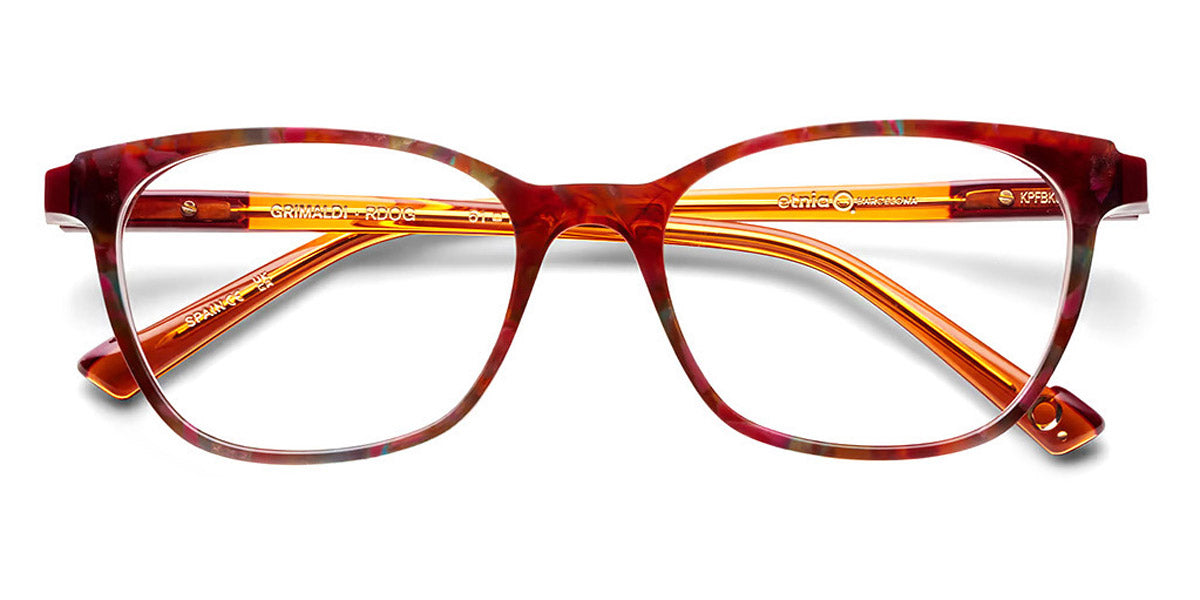 Etnia Barcelona® GRIMALDI 5 GRIMAL 51O RDOG - RDOG Red/Orange Eyeglasses