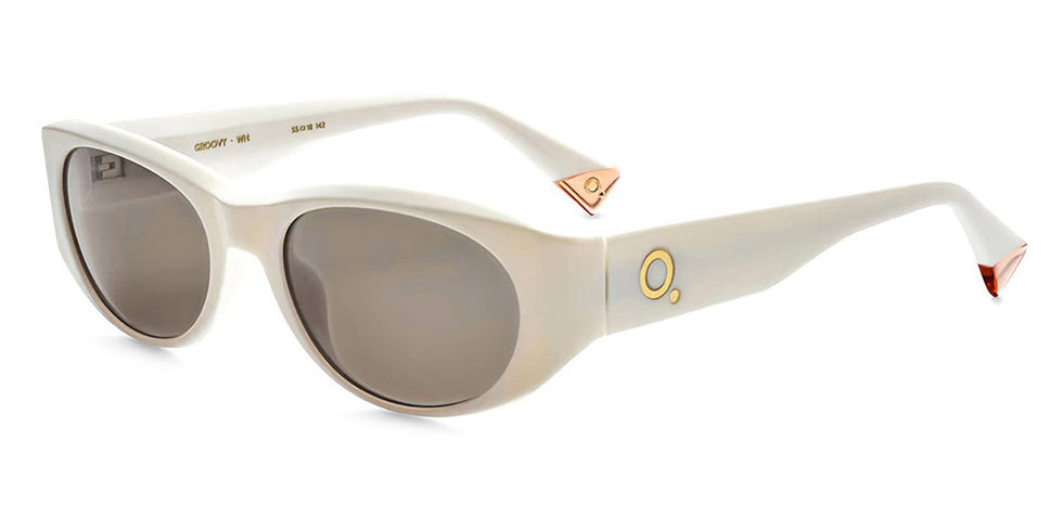 Etnia Barcelona® GROOVY 5 GROOVY 55S WH - WH White Sunglasses