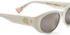 Etnia Barcelona® GROOVY 5 GROOVY 55S WH - WH White Sunglasses