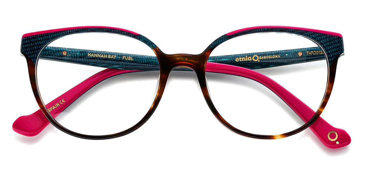 Etnia Barcelona® HANNAH BAY 5 HANNAH 52O FUBL - FUBL Fuchsia/Blue Eyeglasses
