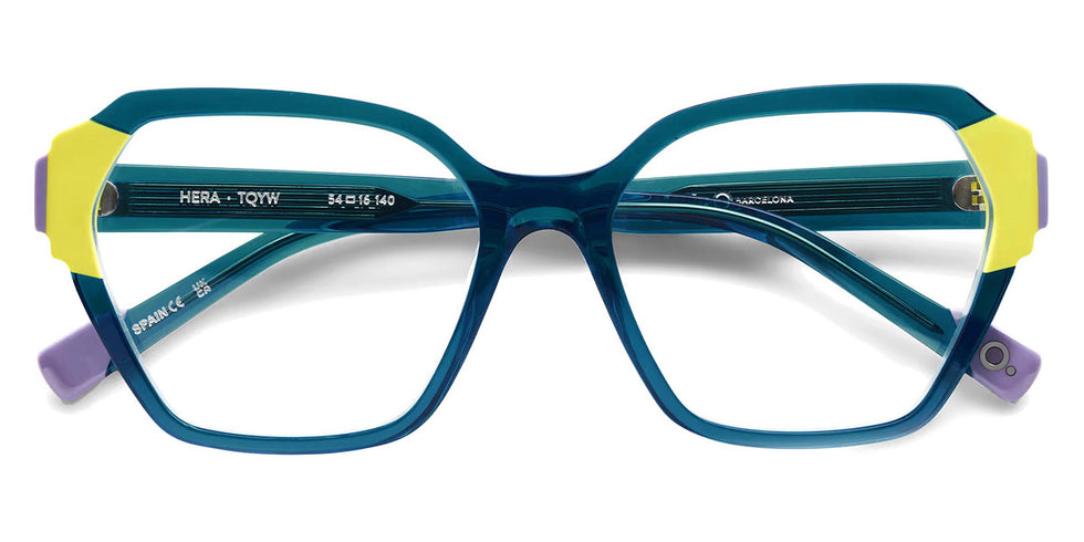Etnia Barcelona® HERA 5 HERA 54O TQYW - TQYW Blue/Yellow Eyeglasses