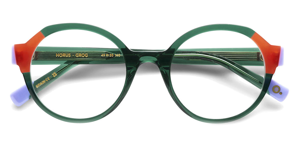 Etnia Barcelona® HORUS 5 HORUS 49O GROG - GROG Green/Orange Eyeglasses