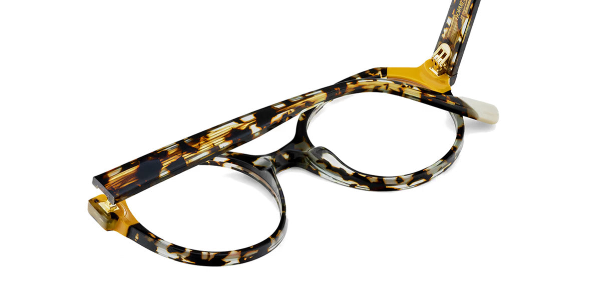 Etnia Barcelona® HORUS 5 HORUS 49O HVYW - HVYW Havana/Yellow Eyeglasses