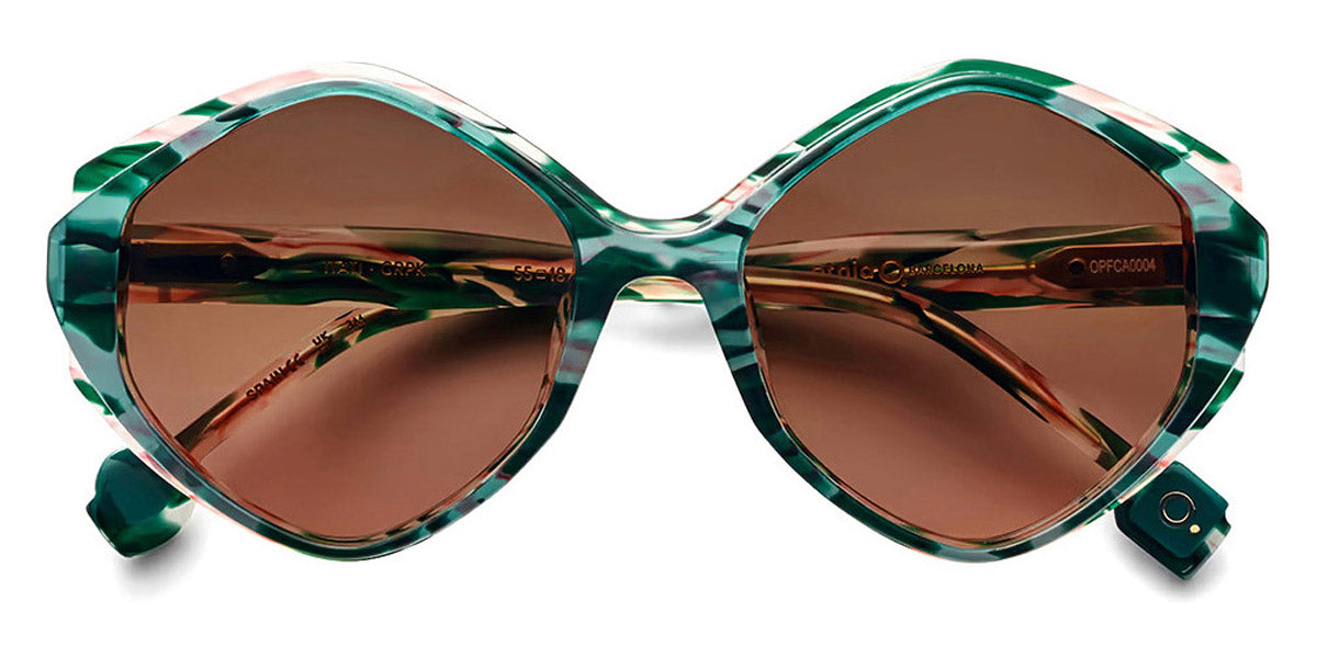 Etnia Barcelona® ITATI 5 ITATI 55S GRPK - GRPK Green/Pink Sunglasses