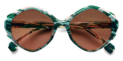Etnia Barcelona® ITATI 5 ITATI 55S GRPK - GRPK Green/Pink Sunglasses