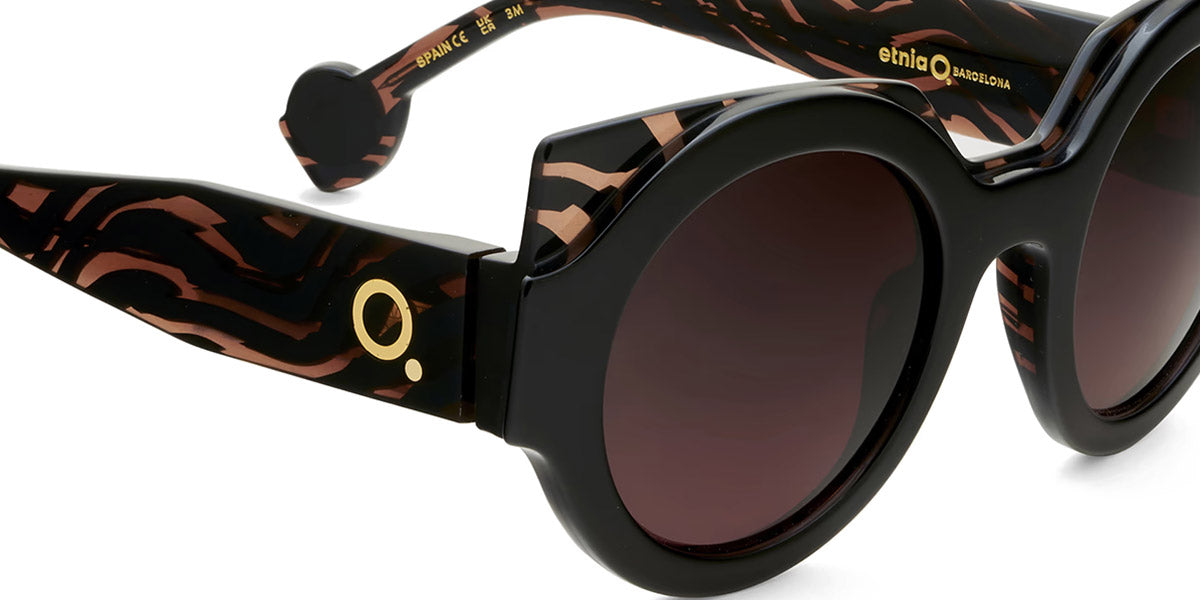 Etnia Barcelona® IZZI 5 IZZI 48S BKZE - BKZE Black/Zebra Sunglasses