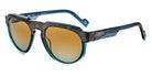 Etnia Barcelona® JINBAO 5 JINBAO 54S BKTQ - BKTQ Black/Turquoise Sunglasses