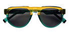 Etnia Barcelona® JINBAO 5 JINBAO 54S YWGR - YWGR Yellow/Green Sunglasses
