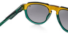 Etnia Barcelona® JINBAO 5 JINBAO 54S YWGR - YWGR Yellow/Green Sunglasses