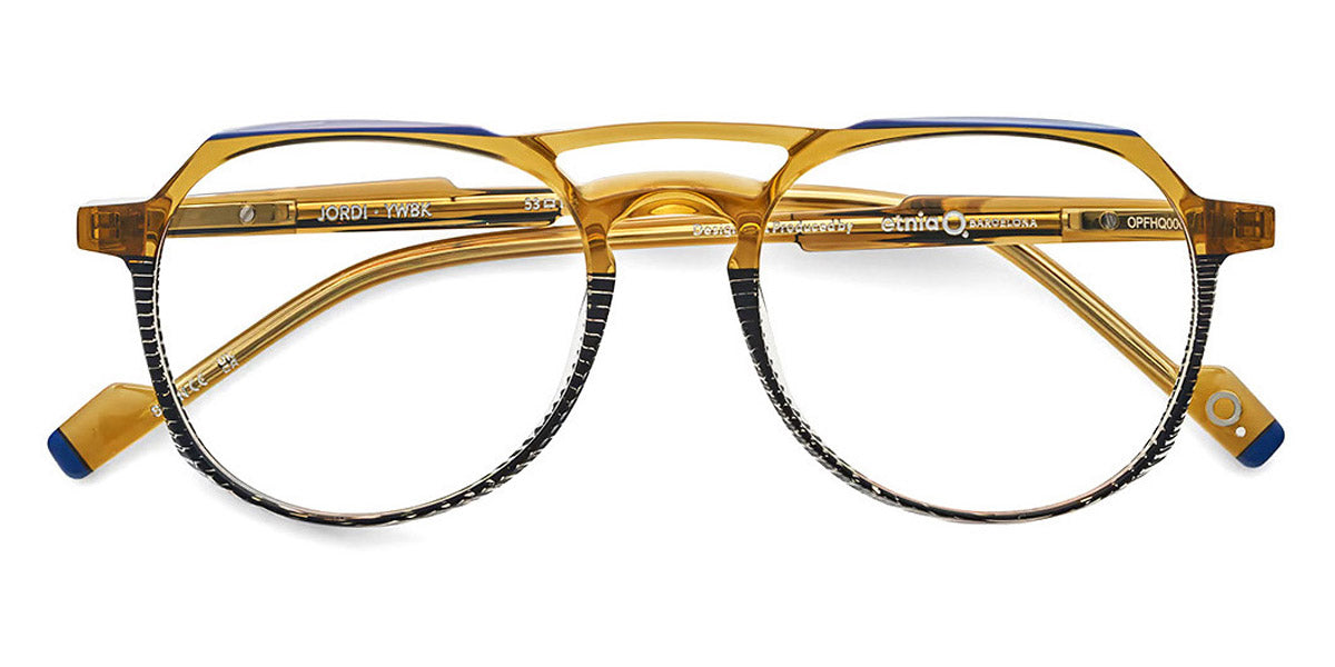 Etnia Barcelona® JORDI 5 JORDI 53O YWBK - YWBK Yellow/Black Eyeglasses