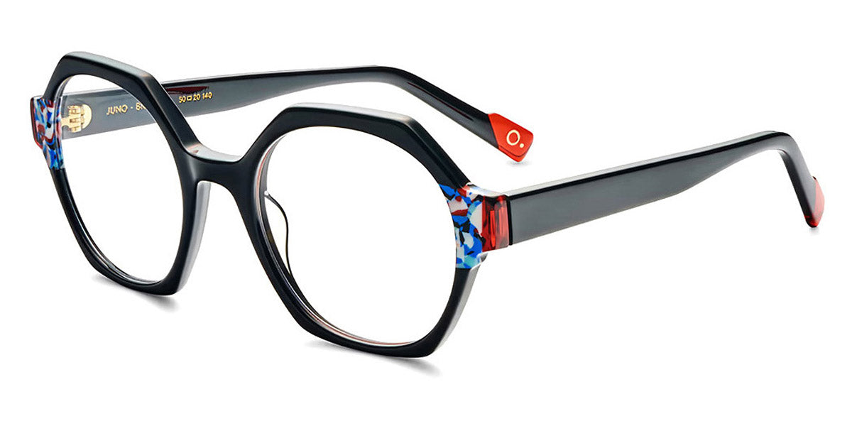 Etnia Barcelona® JUNO 5 JUNO 50O BKRD - BKRD Black/Red Eyeglasses