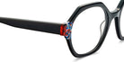 Etnia Barcelona® JUNO 5 JUNO 50O BKRD - BKRD Black/Red Eyeglasses